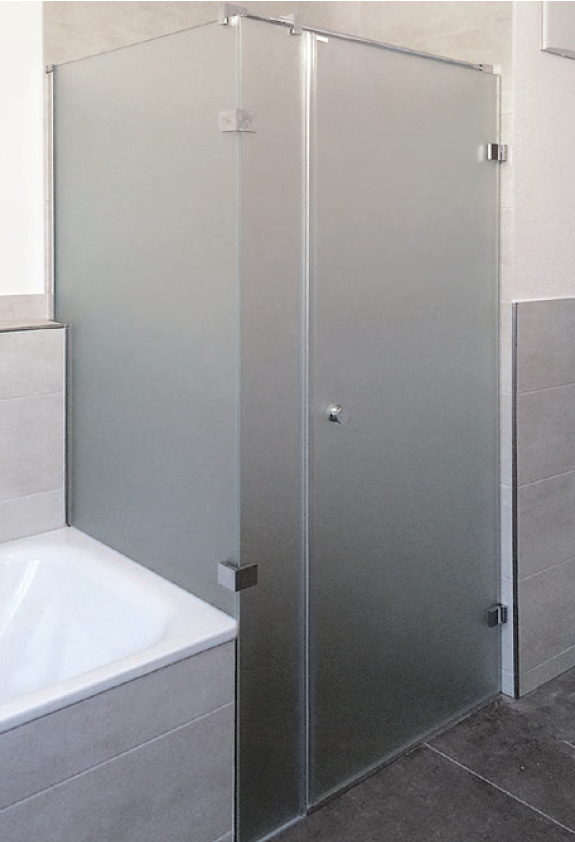 M3 Ecklösung rahmenlos